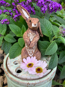 Rabbit Vase Flower/Garlic/candy/pen or pencil holder